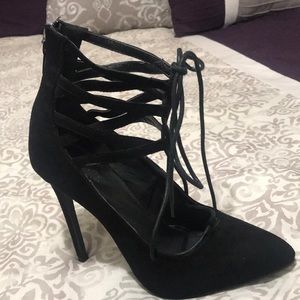 Black heels